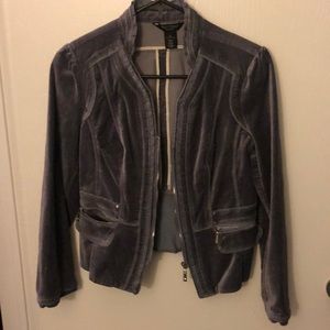 WHBM velvet jacket
